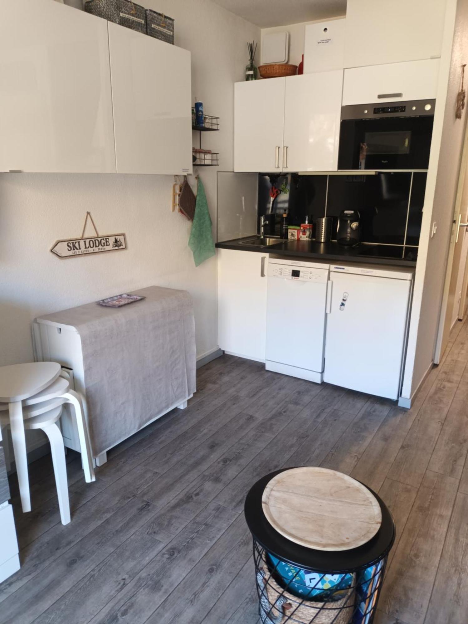 Studio 2 Alpes, Proche Lac Buissonniere, Menage Inclus, Balcon, Parking Les Deux Alpes Eksteriør bilde